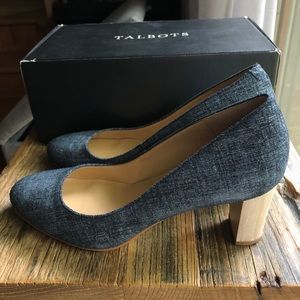 Talbots Denim Ellery Pumps